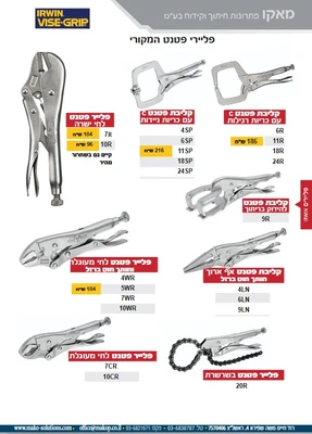 פלייר פטנט מקורי VISE-GRIP